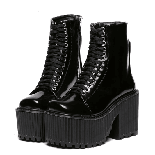 Classic Gothic Boots - front studio view (1 of 4)