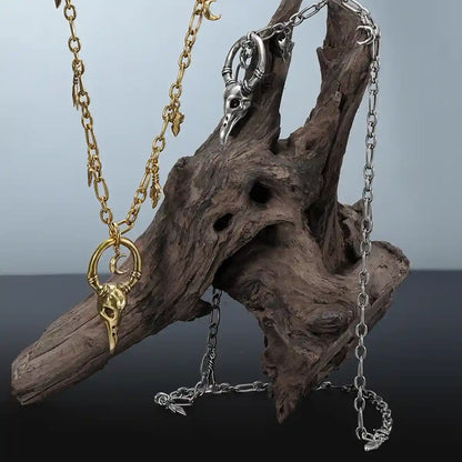 CROW WARD NECKLACE (GOLD)