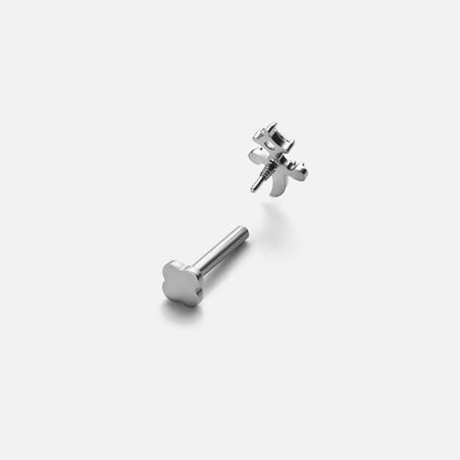 CRYSTAL DAGGER FLATBACK STUD