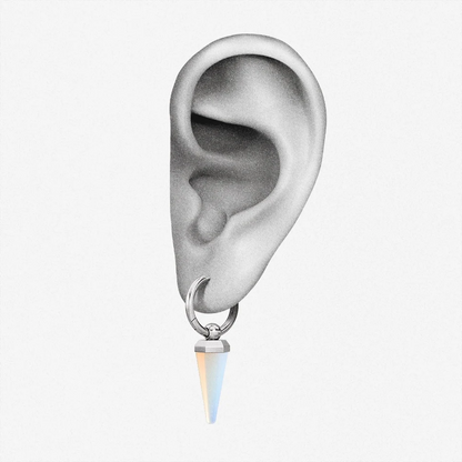 CRYSTAL PRISMATIC EARRINGS