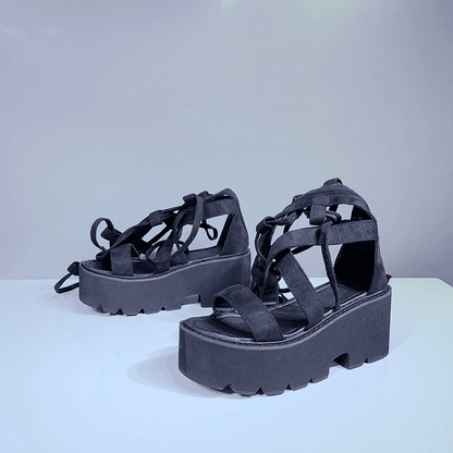 Devil Girl Open Toe Sandals