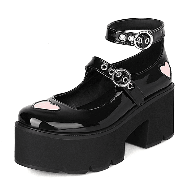 Devil Heart Boots - front studio view (1 of 4)