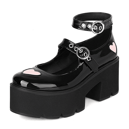 Devil Heart Boots - front studio view (1 of 4)