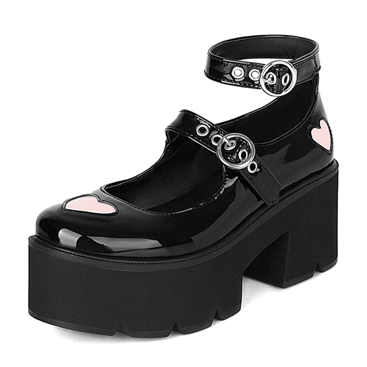 Devil Heart Boots - front studio view (1 of 4)