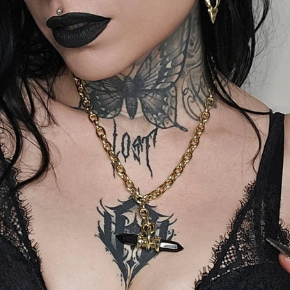 DUAL PRISM NECKLACE