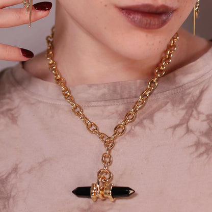 DUAL PRISM NECKLACE