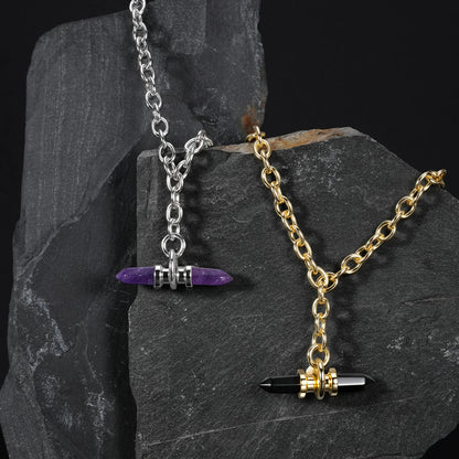 DUAL PRISM NECKLACE