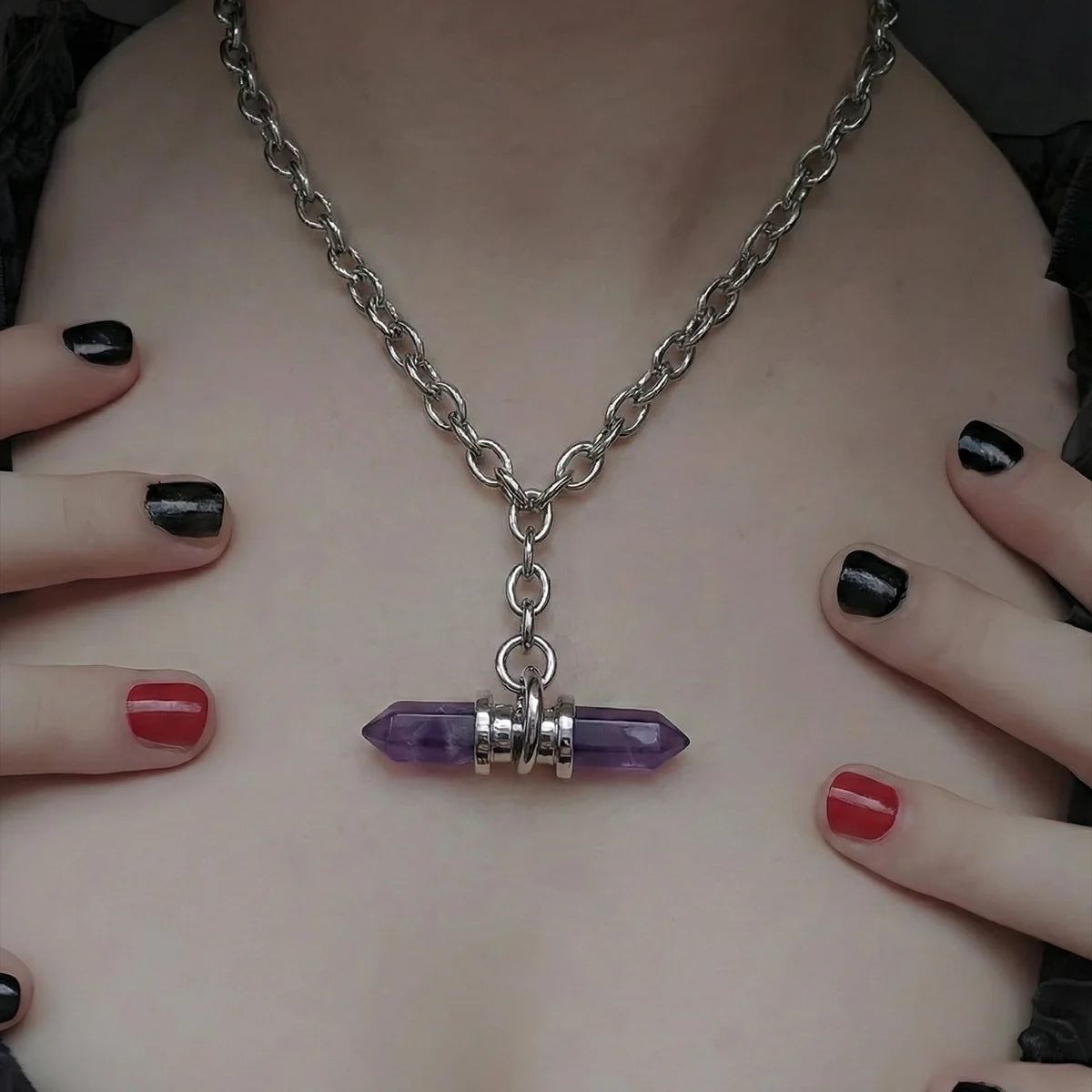 DUAL PRISM NECKLACE