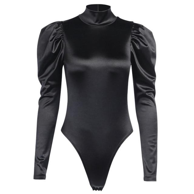 Elegant Gothic Bodysuit - front studio view (1 of 6)