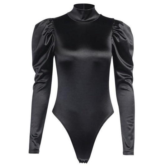 Elegant Gothic Bodysuit - front studio view (1 of 6)
