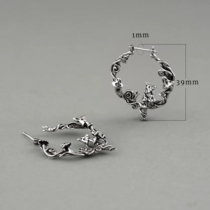 ENCHANTED FOREST WHIMSY EARRINGS