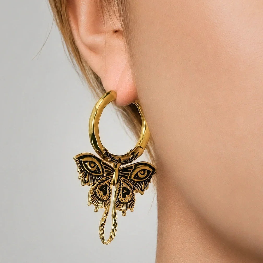 ENCHANTED MOTH EARRINGS