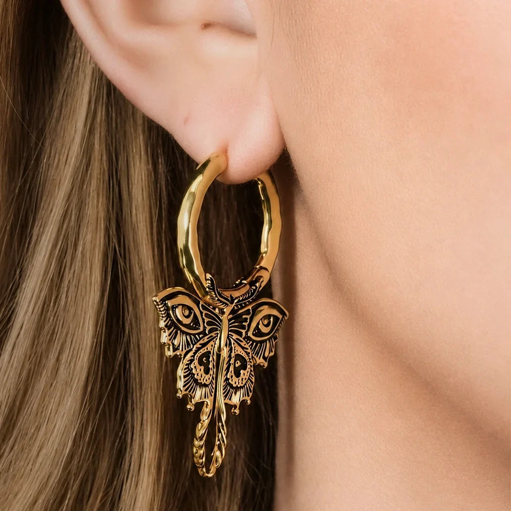 ENCHANTED MOTH EARRINGS