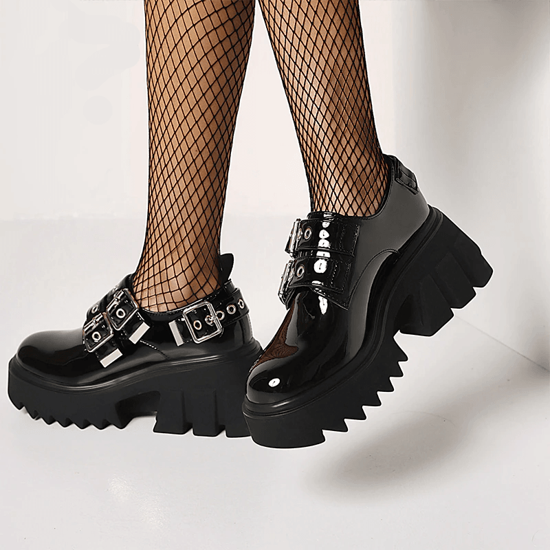 Eternal Grace Lace-Up Round Toe Boots