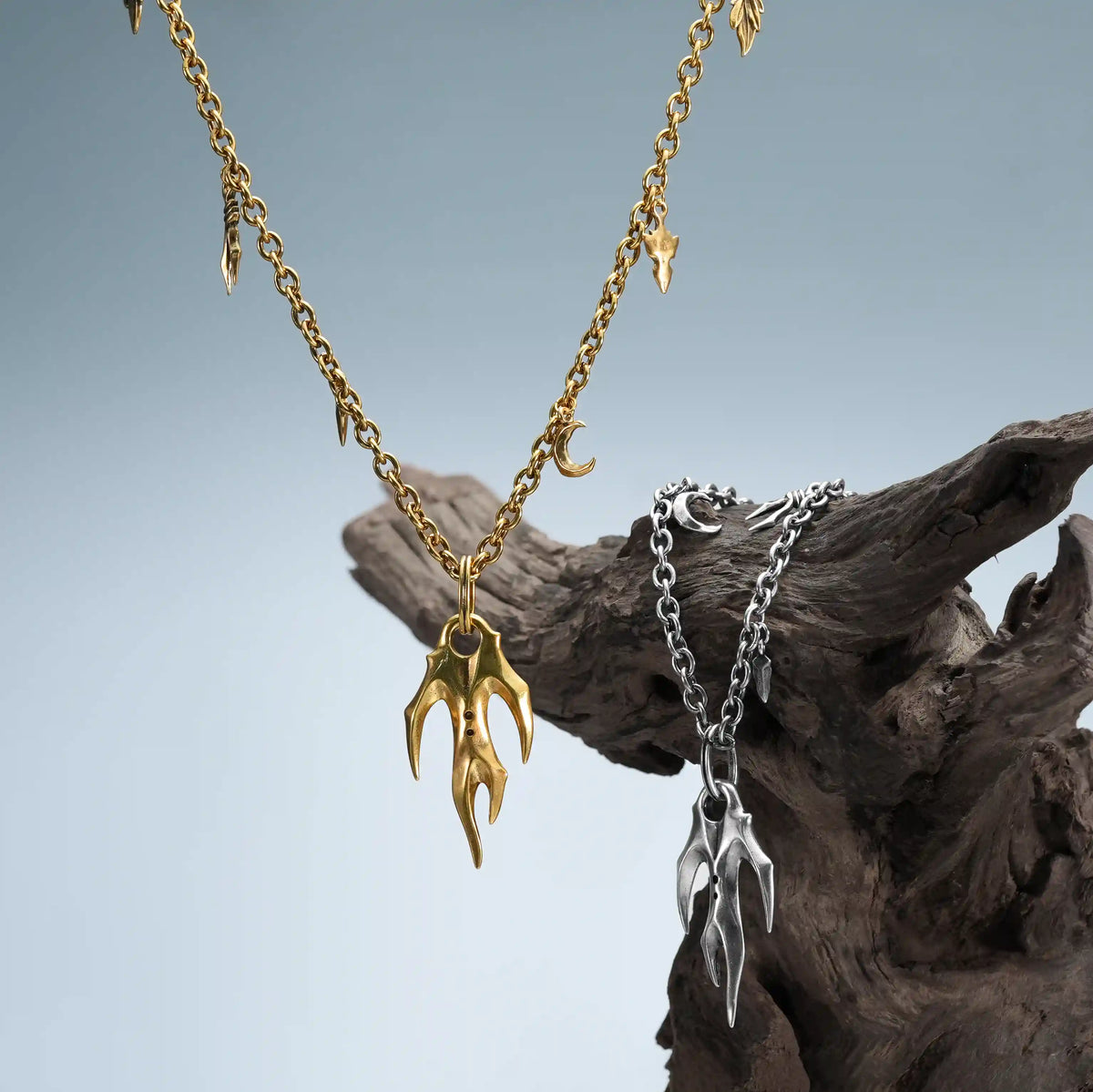FERAL HUSK NECKLACE (GOLD)