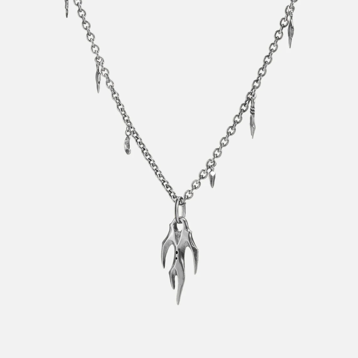FERAL HUSK NECKLACE (SILVER)