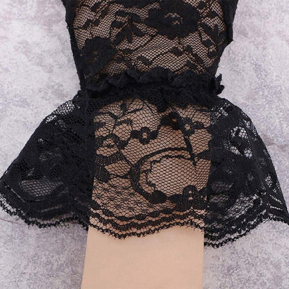 Floral Pattern Gloves