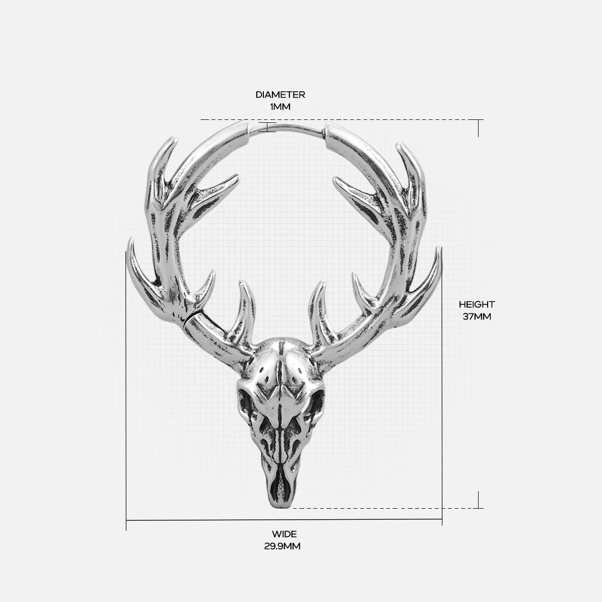 FOREST STAG EARRINGS