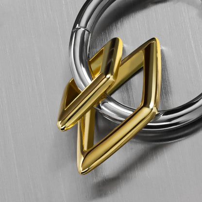 GEOMETRIC DUO EARRINGS
