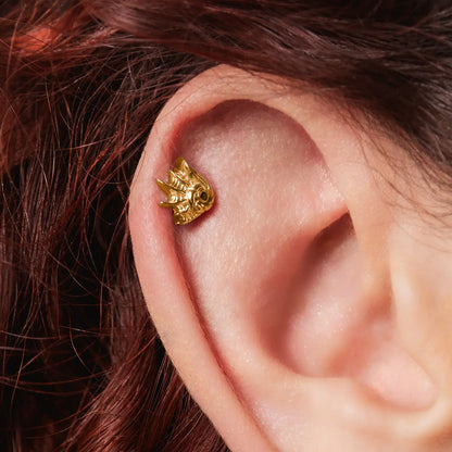 ABYSS CONCH FLATBACK STUD