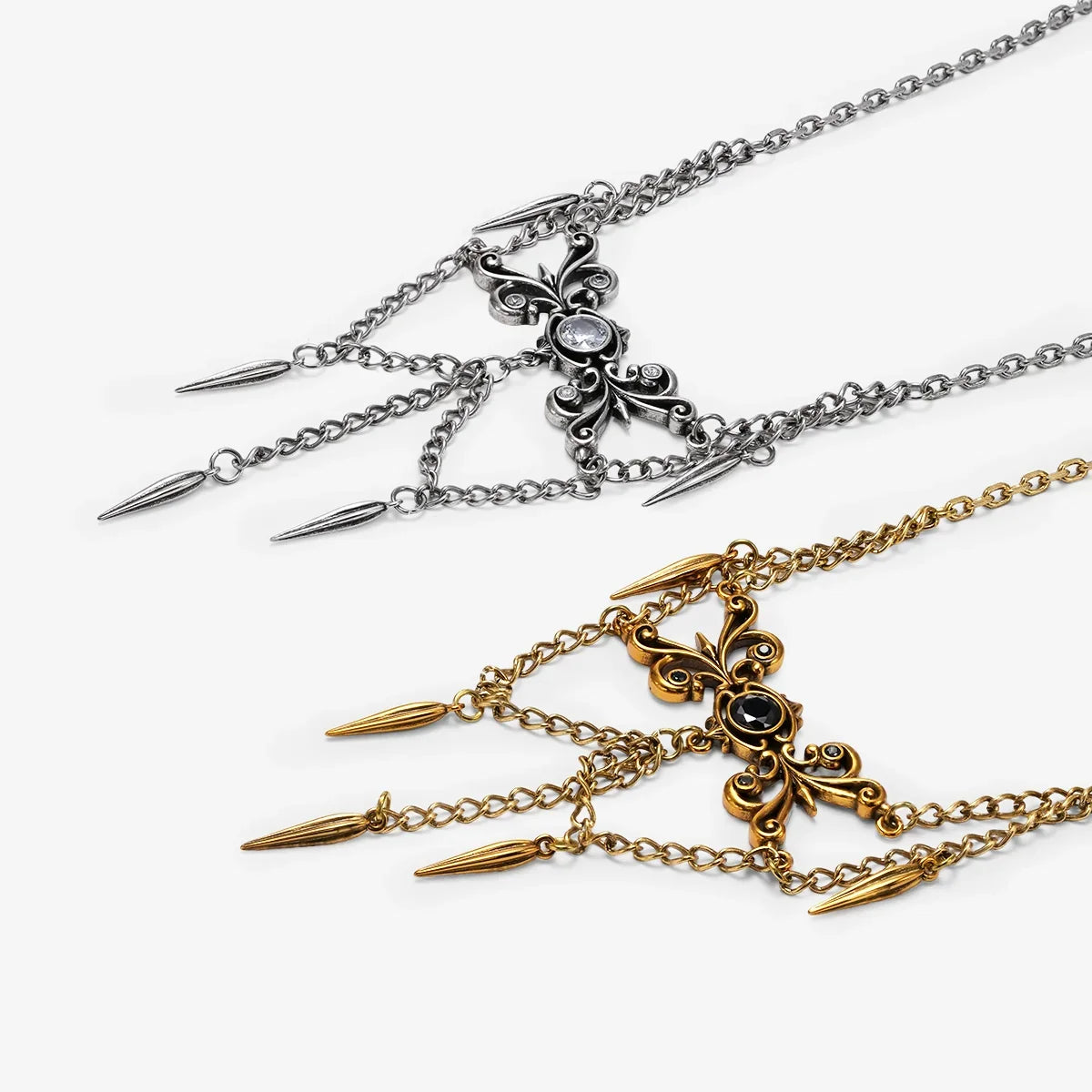 GOTHIC CASCADE NECKLACE