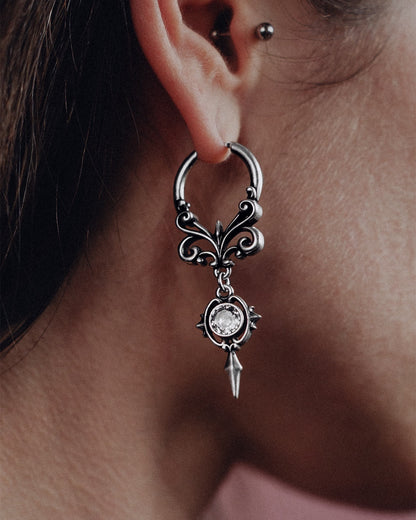 GOTHIC CREST EARRINGS