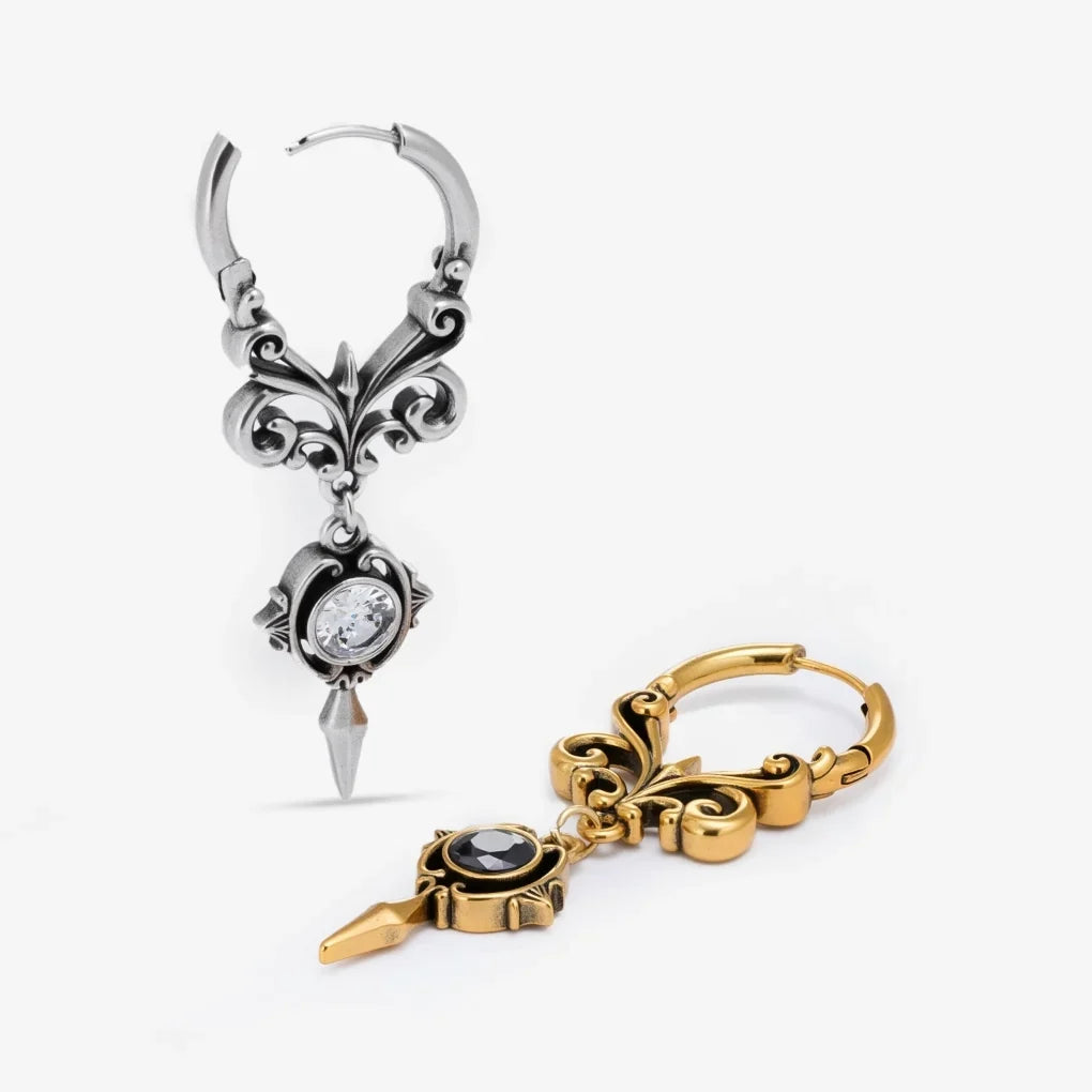 GOTHIC CREST EARRINGS
