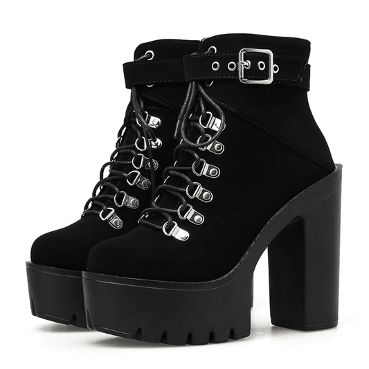 Gothic Elegance High Heels - front studio view (1 of 3)
