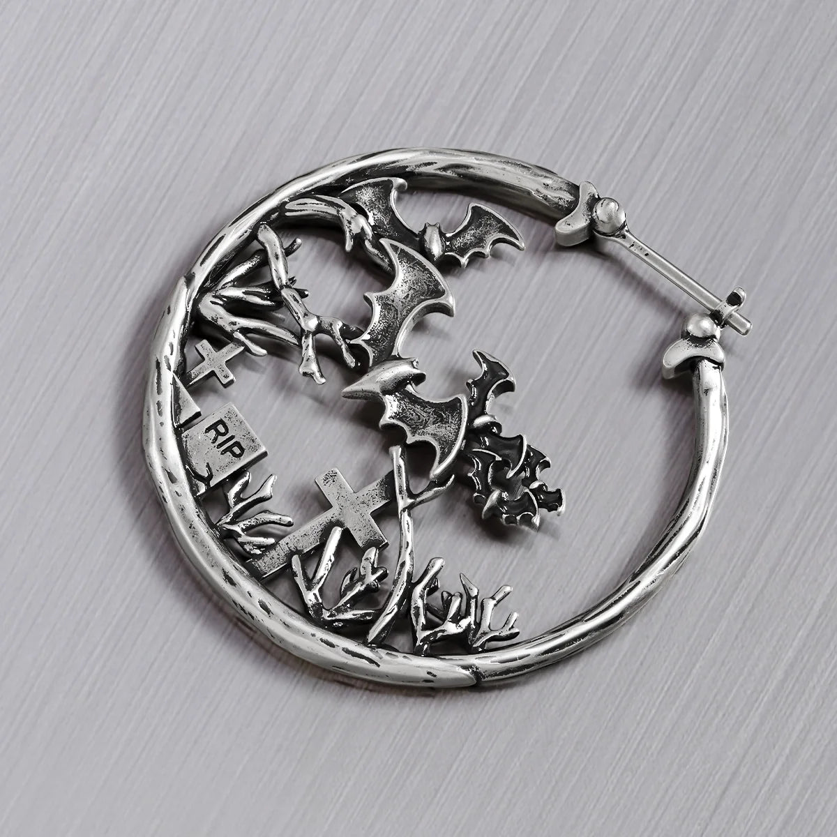 GRAVEYARD BAT EARRINGS