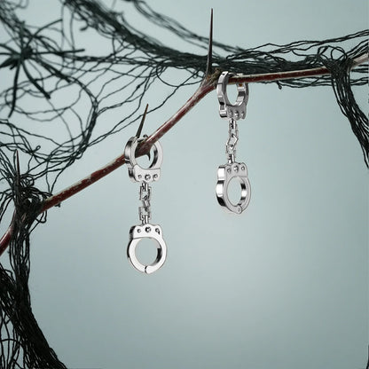 HANDCUFF CHAIN EARRINGS