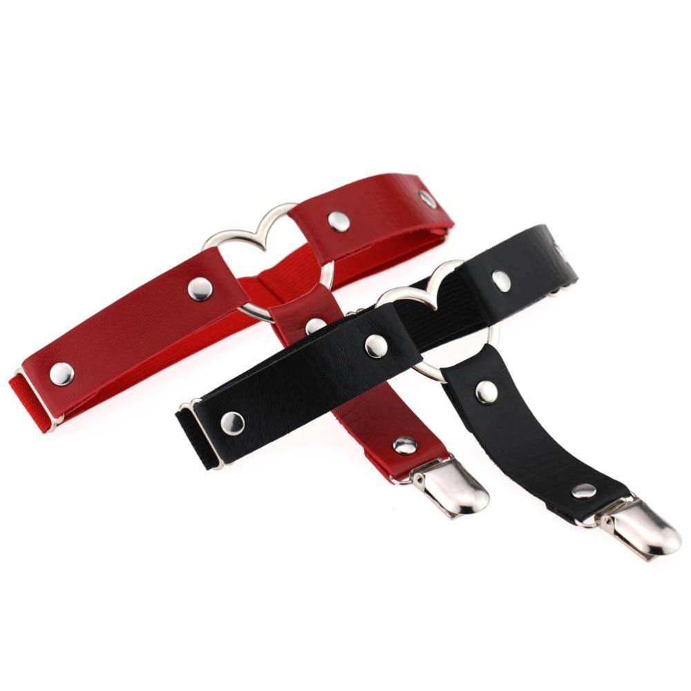 Heart Leg Garter Harness