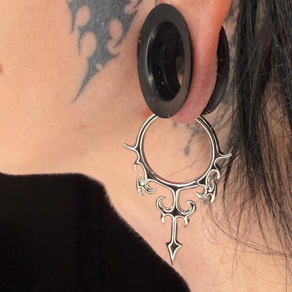HELLFLAME BLADE EARRINGS