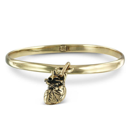 Anatomical Heart Bracelet - primary photo, shown with a person (1 of 3)