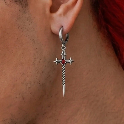 LONGINUS GODPIERCER EARRINGS (925 SILVER)
