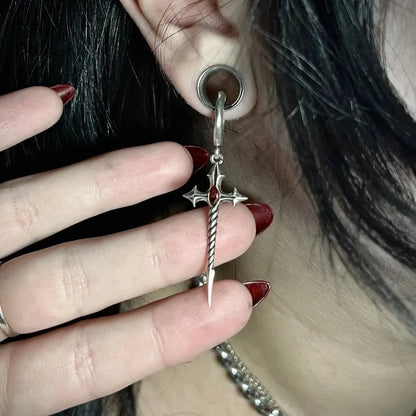 LONGINUS GODPIERCER EARRINGS (925 SILVER)