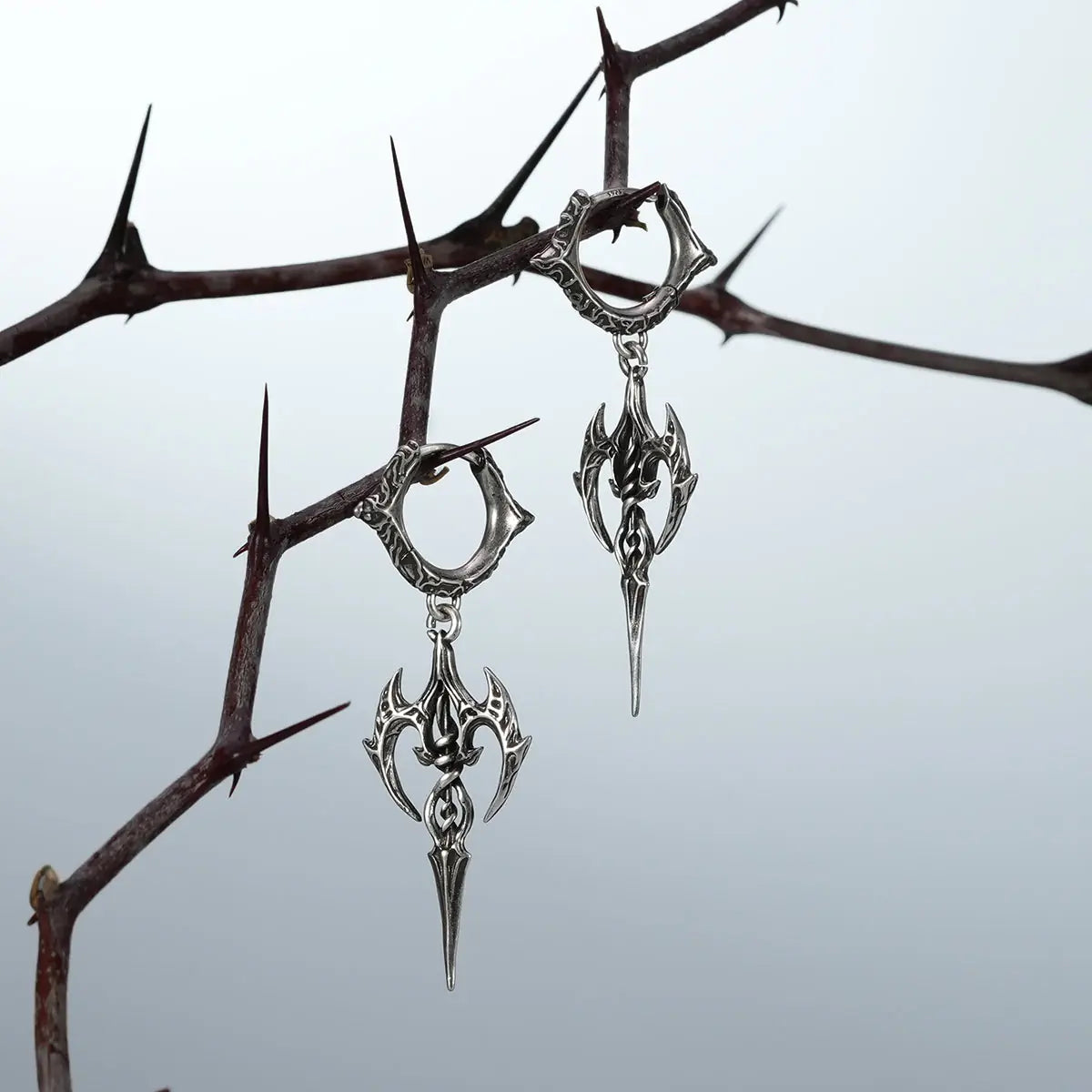 LONGINUS HALO PIERCER EARRINGS (925 SILVER)