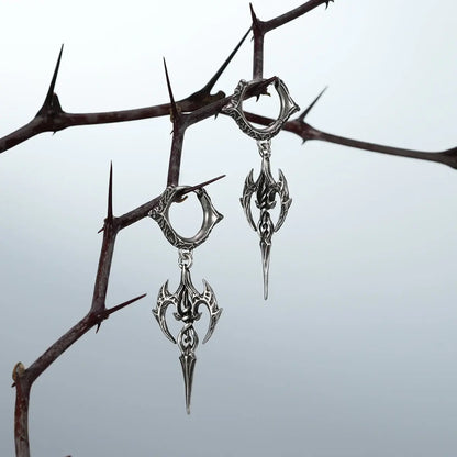 LONGINUS HALO PIERCER EARRINGS (925 SILVER)