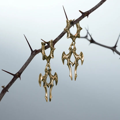 LONGINUS JUDGMENT TALON EARRINGS