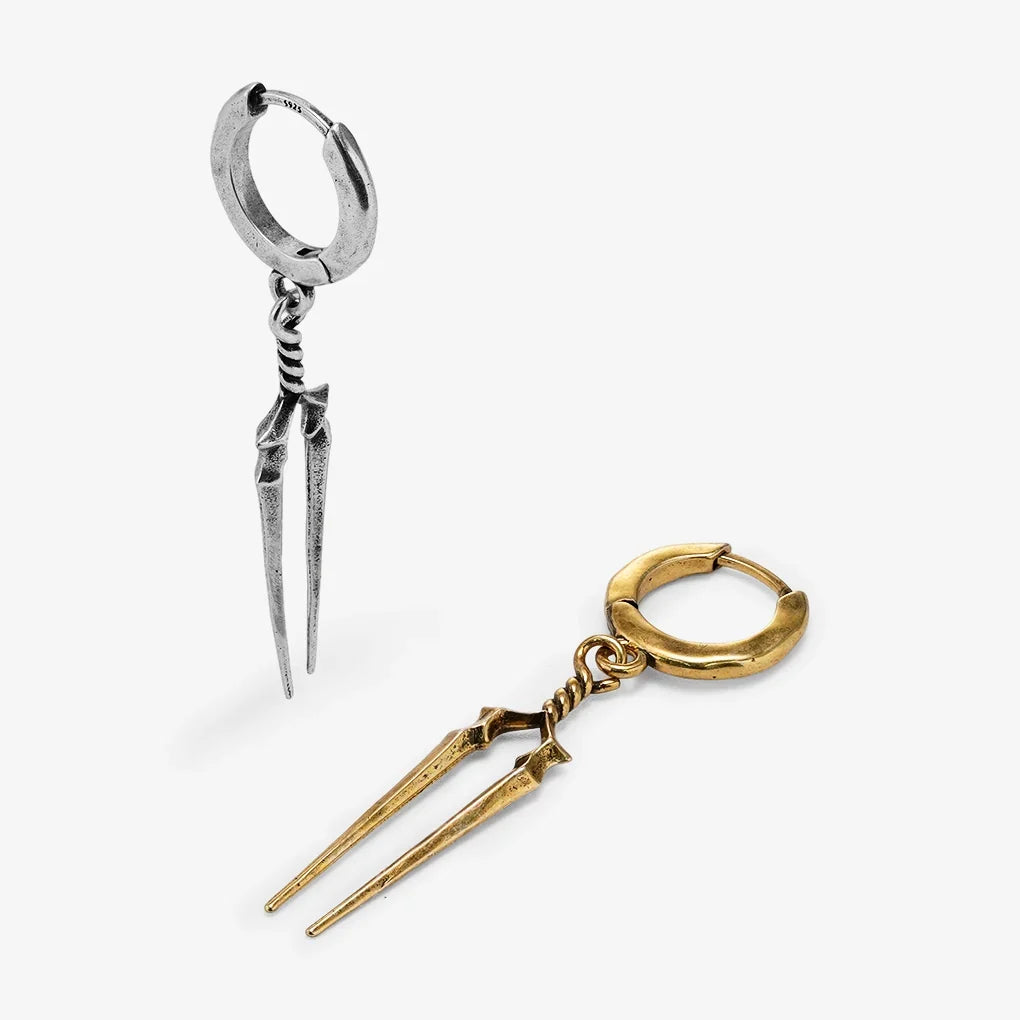 LONGINUS TWIN SPEAR EARRINGS