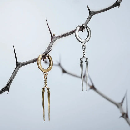 LONGINUS TWIN SPEAR EARRINGS