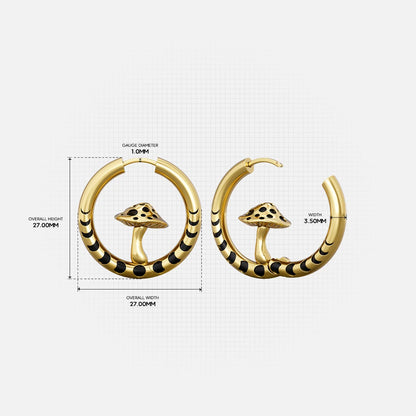 MYSTIC FUNGI EARRINGS