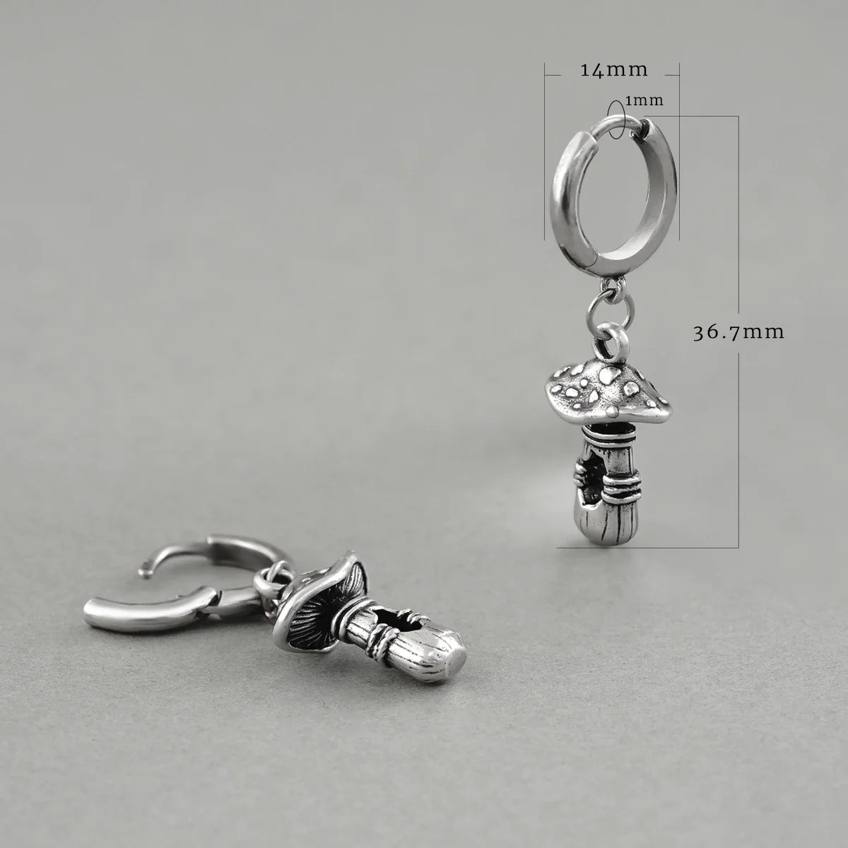 MYSTICAL MUSHROOM EARRINGS