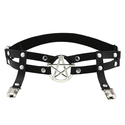 Pentagram Garter Harness
