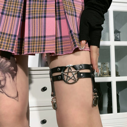 Pentagram Garter Harness