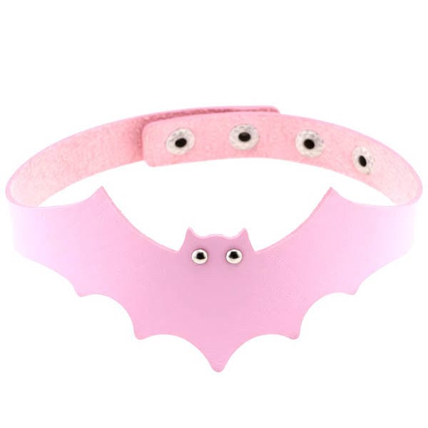 Bat Choker Necklace - Creepy Goth