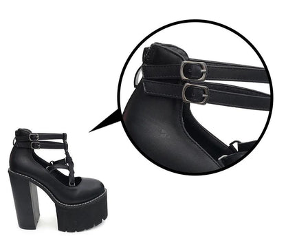 Chunky Devil Doll Sandals
