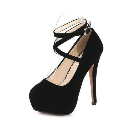 Velveteen Ballerina Shoes - alternate view, shown with a person (3 of 15)