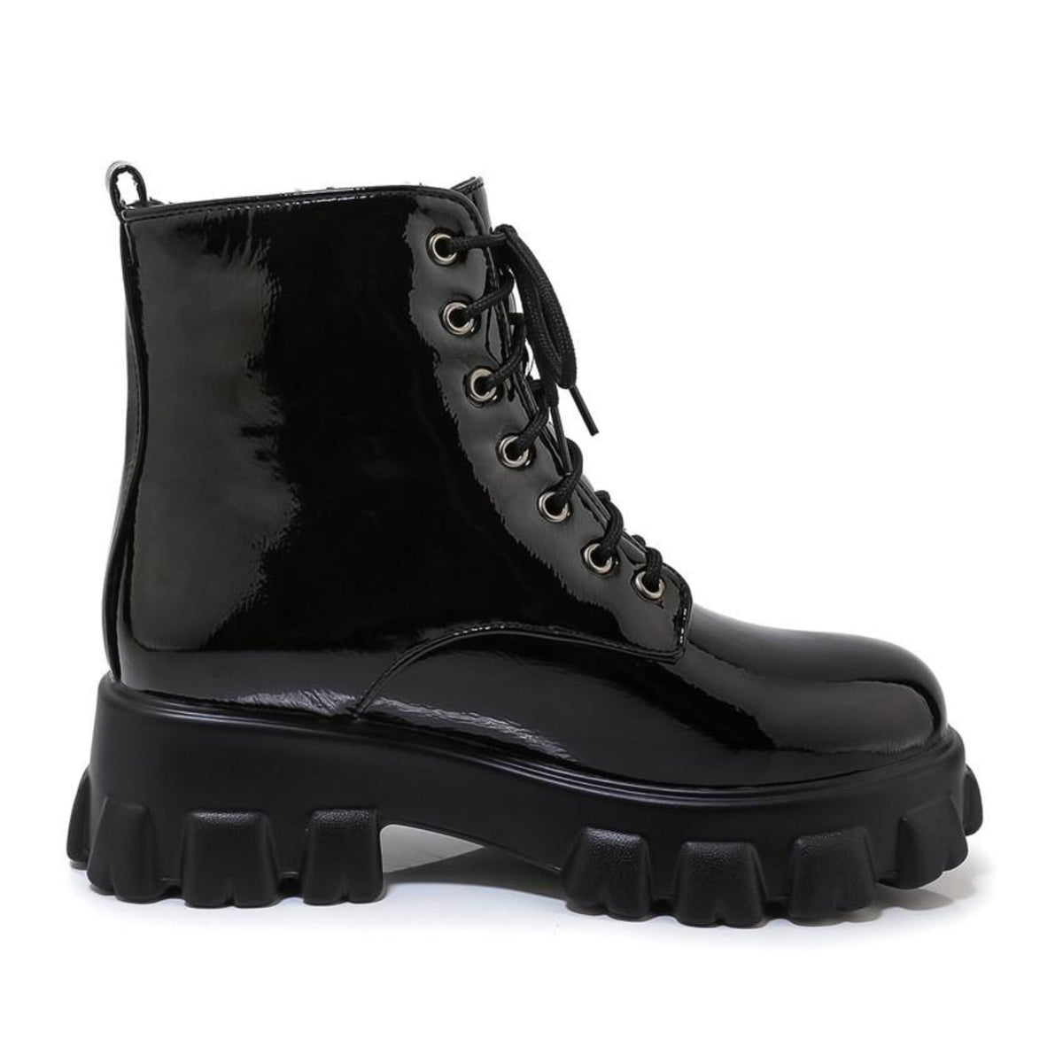 Zip Tire Ankle Boots