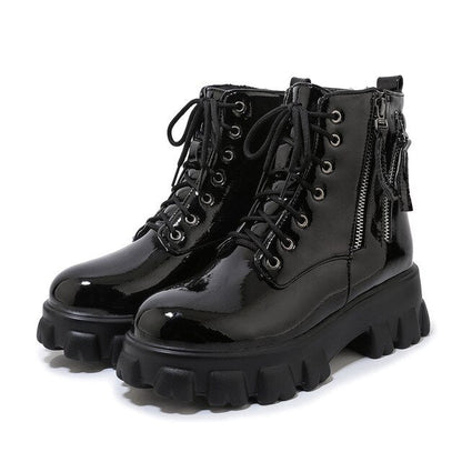 The Zip Tire Boots - front studio view (1 of 9)