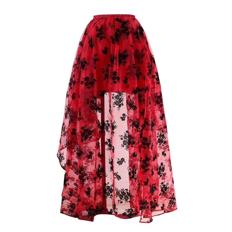 The Gothic Queen Skirt - alternate view, shown with a person (9 of 22)